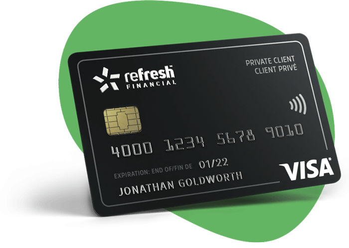 Refresh Financial vault and credit card product image
